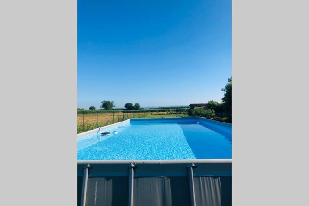 Villa La casa nei campi Badia Pavese Esterno foto